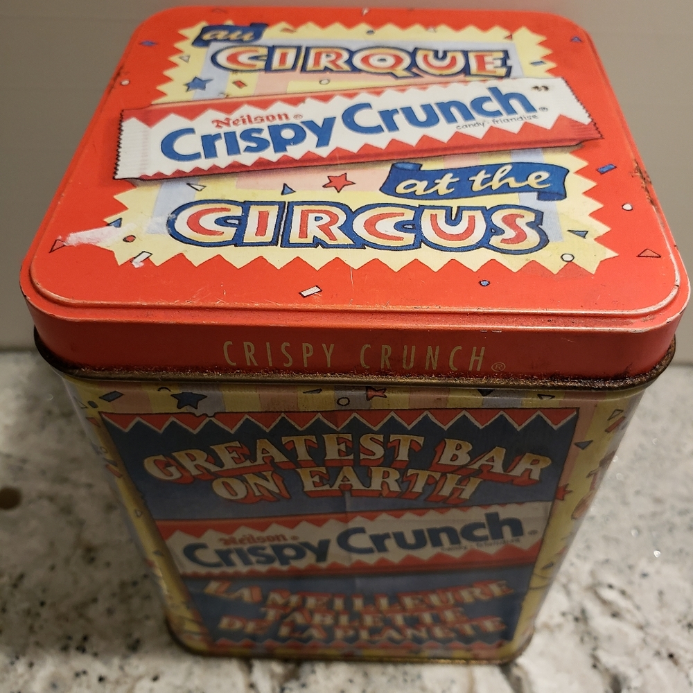 Collectable tin.